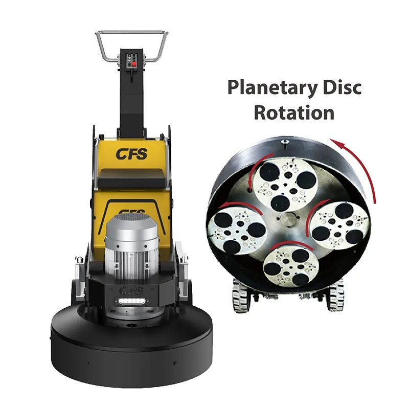 Rectificadora planetaria Modey Car Design de 920 mm MDY92C