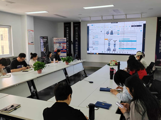Cleaning Supplies, Single Brush Machines, Stone Grinding Tools, and Abrasives knowledge share meeting